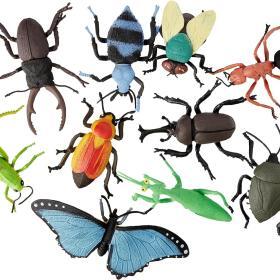 Wild Republic 10‑Piece Insect Polybag Collection