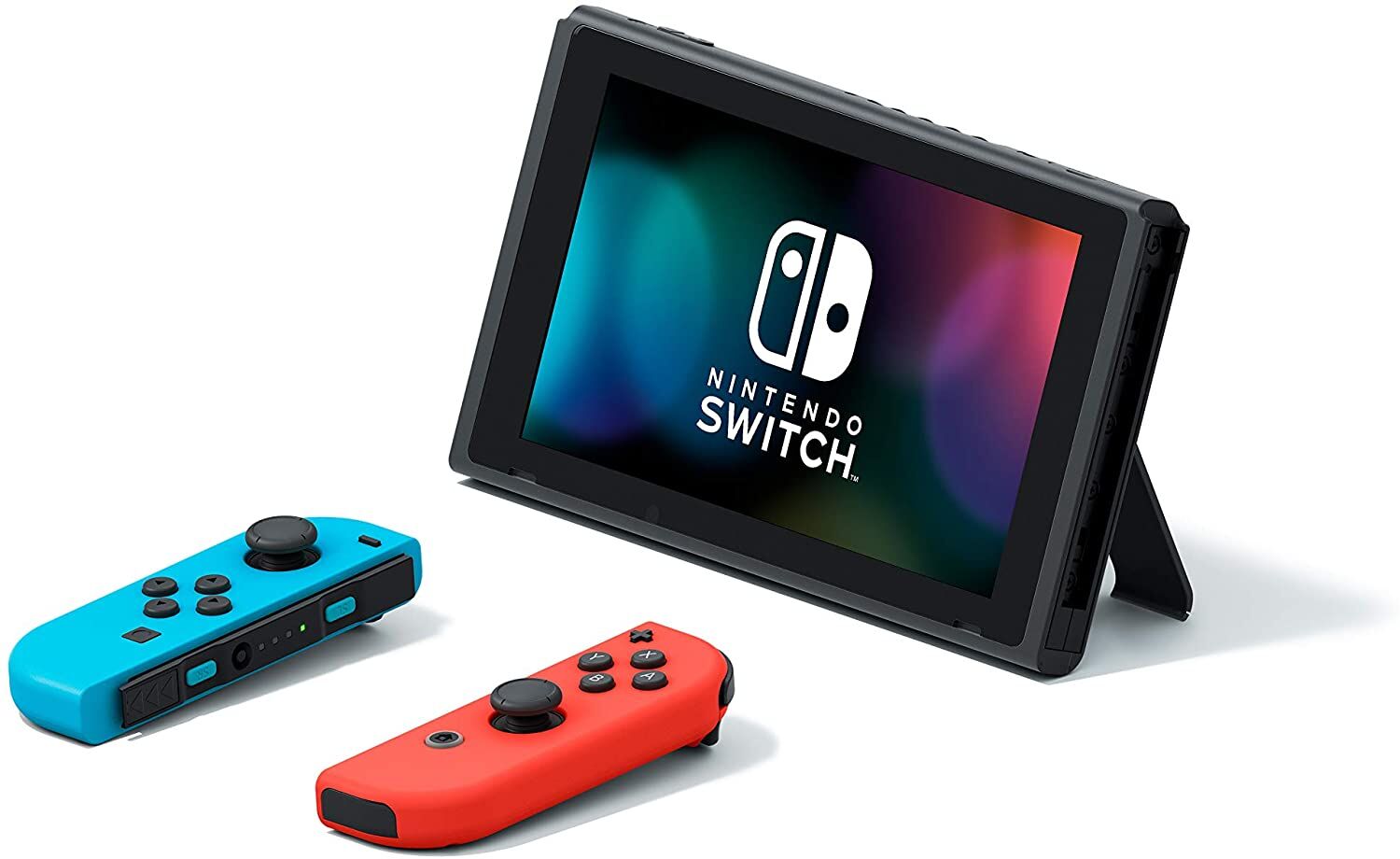 Nintendo Switch with Neon Blue and Neon Red Joy‑Con - Image 3