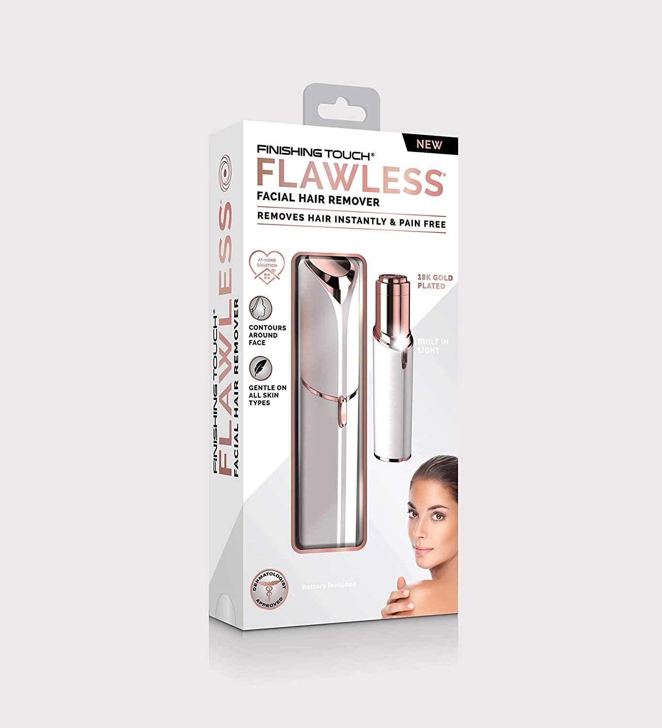 Finishing Touch Flawless Women's Painless Hair Remover - Image 11