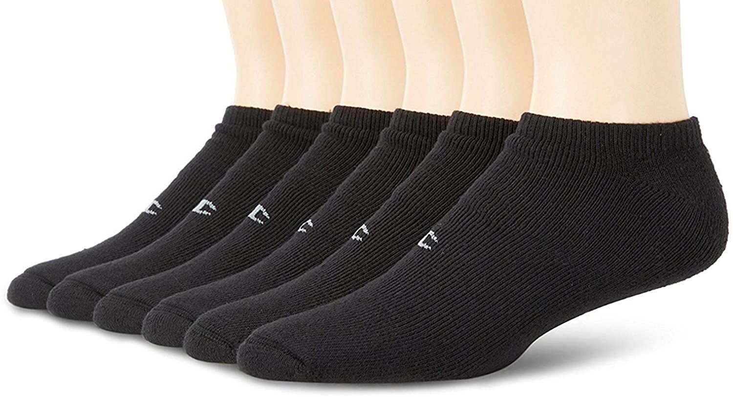 Men's Low Cut Athletic Socks – Champion Double Dry 6-Pack - Image 2