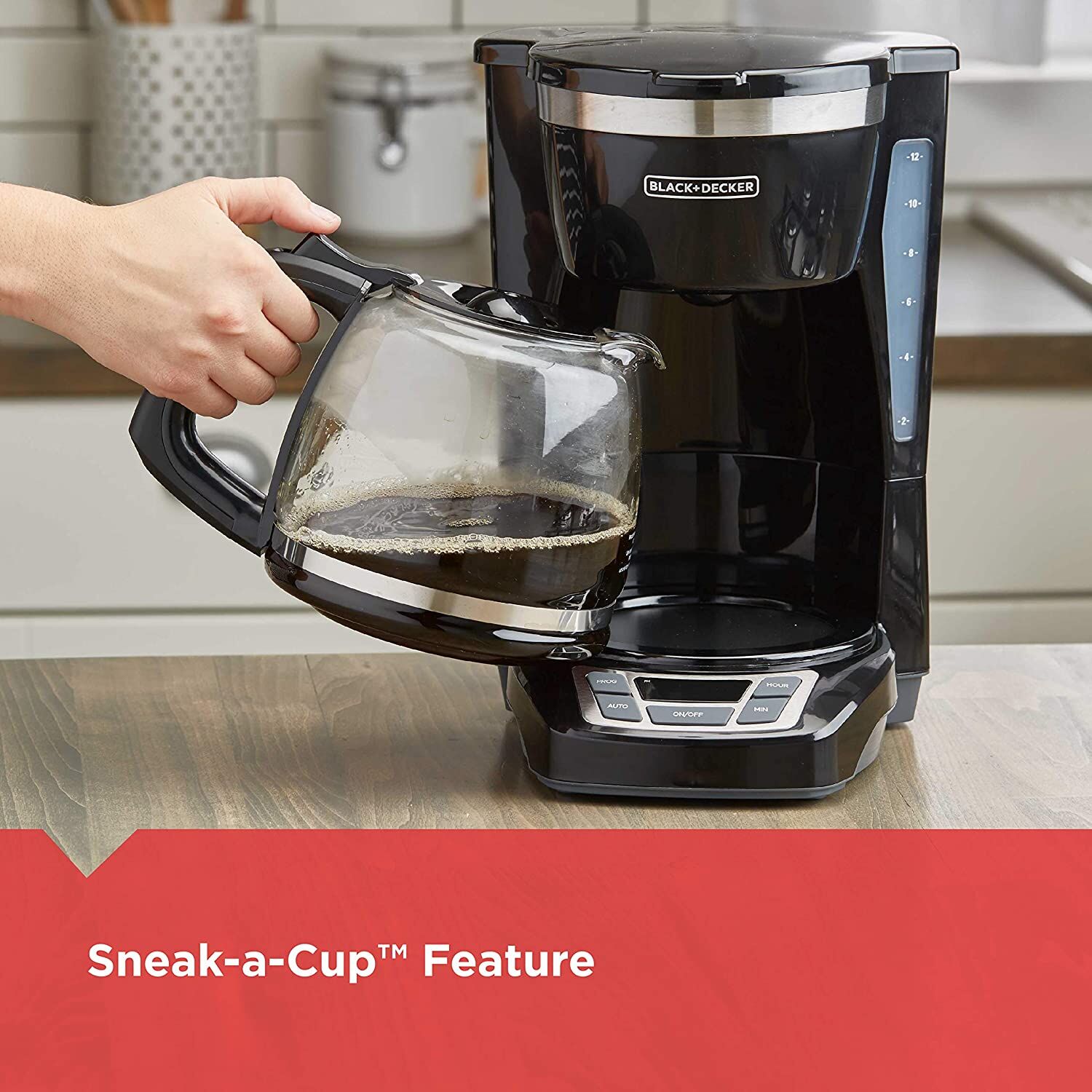 BLACK+DECKER 12-Cup Digital Coffee Maker - Image 7