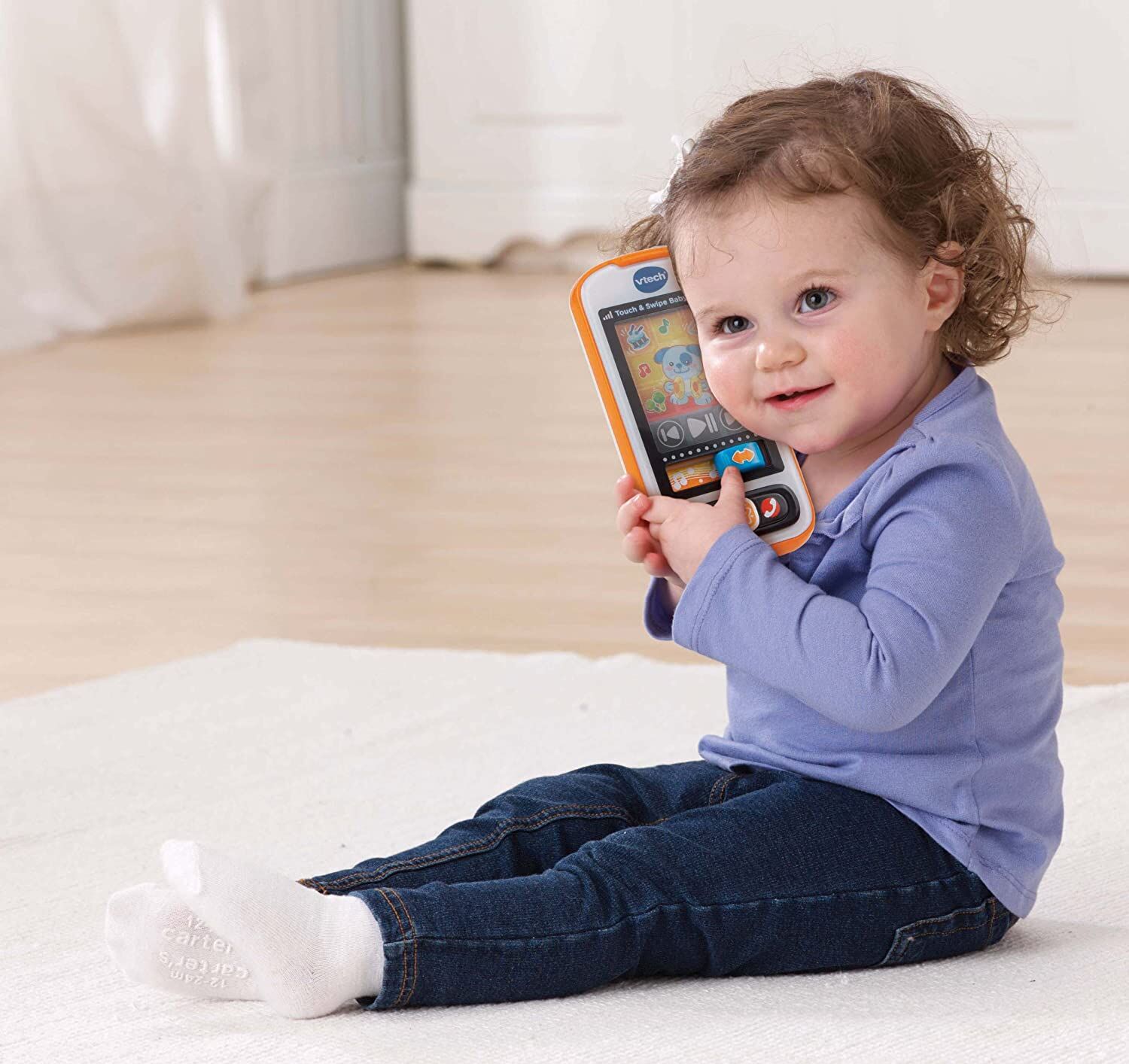 VTech Touch and Swipe Baby Phone - Image 5