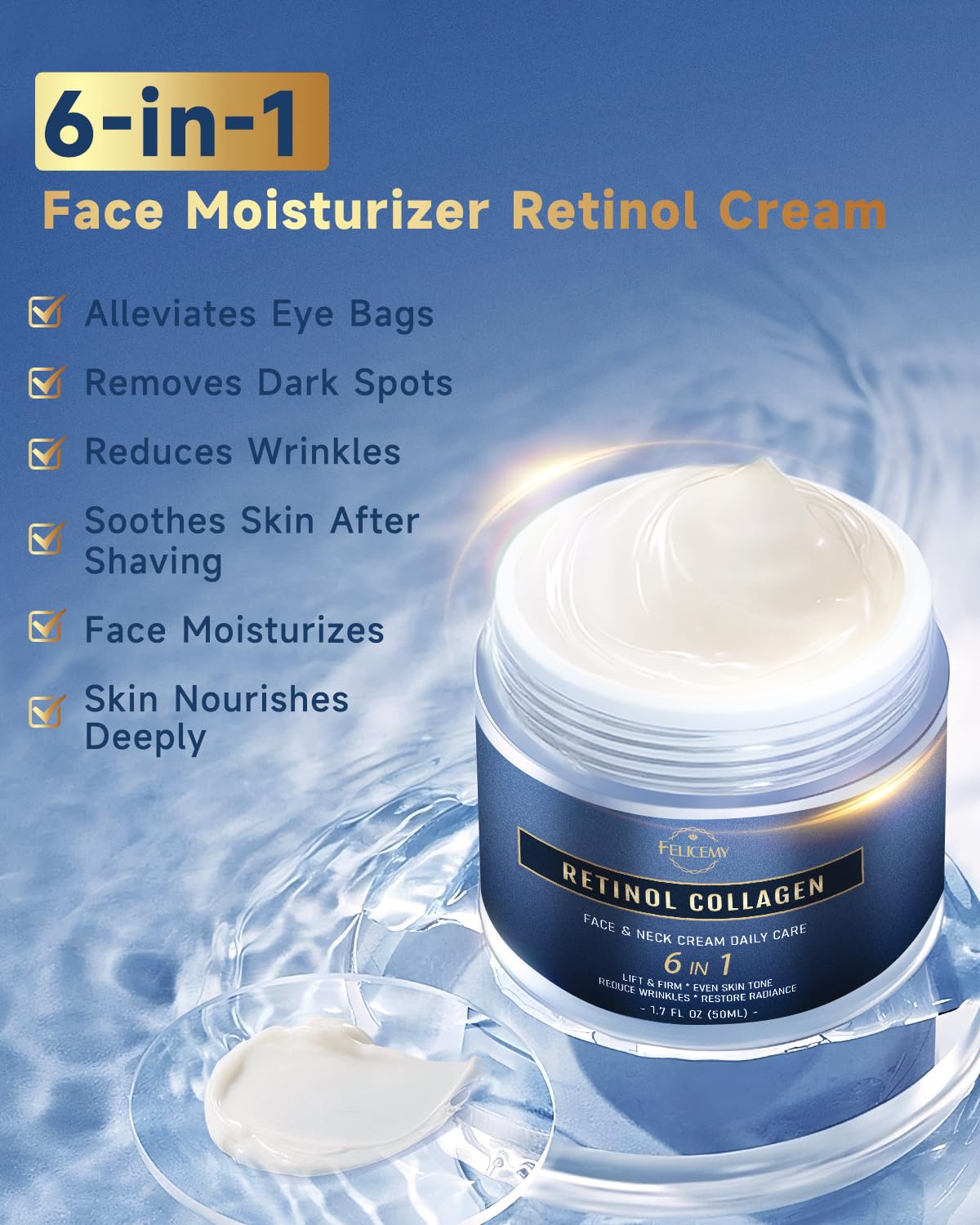 Felicemy 6-in-1 Face Cream for Men - Image 2