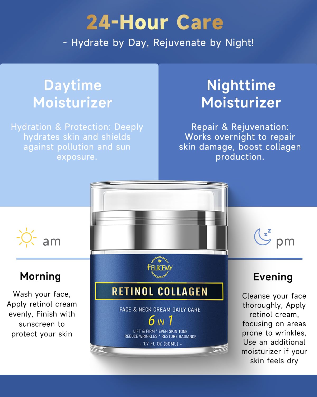 Felicemy 6-in-1 Face Cream for Men - Image 4