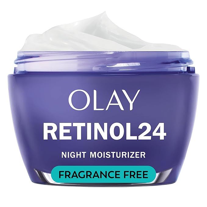 Olay Retinol 24 Face Moisturizer, Anti-Aging Night Cream - Image 2