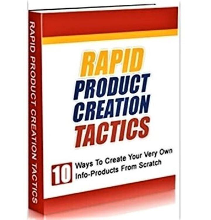 Rapid Product Creation Tactics