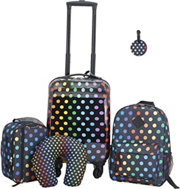 Travelers Club 5 Piece Kids' Luggage Set