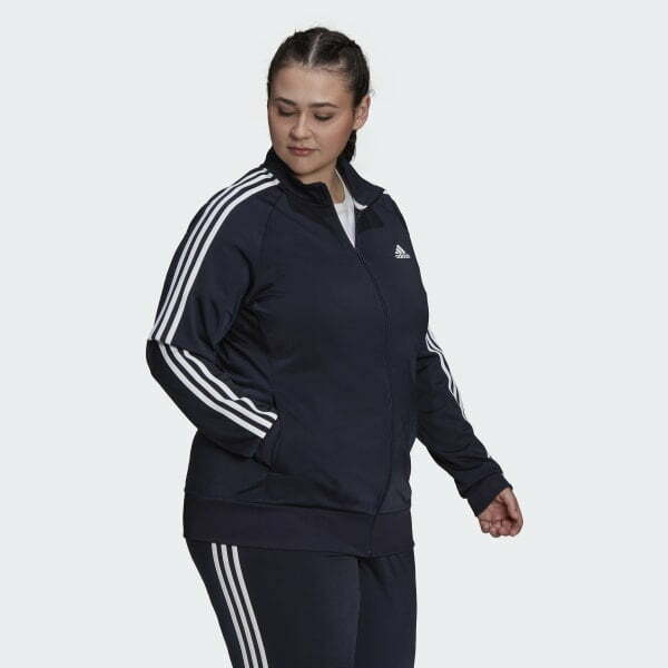 adidas Women’s Essentials 3-Stripe Track Jacket - Image 4