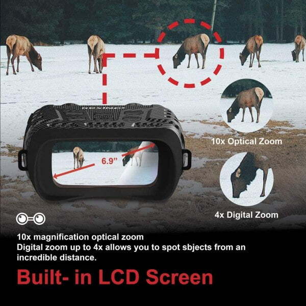 Rexing B1 Maverick Carbon Fiber Night Vision Goggles Binoculars - Image 4