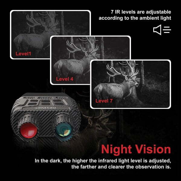 Rexing B1 Maverick Carbon Fiber Night Vision Goggles Binoculars - Image 5