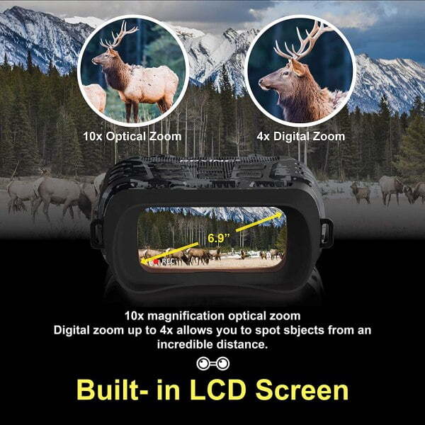 Rexing B1 (Digital Camo) Night Vision Goggles Binoculars - Image 5