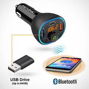Rexing FM3 Bluetooth 5.0 FM Transmitter Car Charger - Image 9