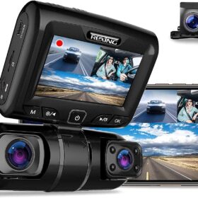 Alternative view of Rexing S1 3‑Channel Dash Cam