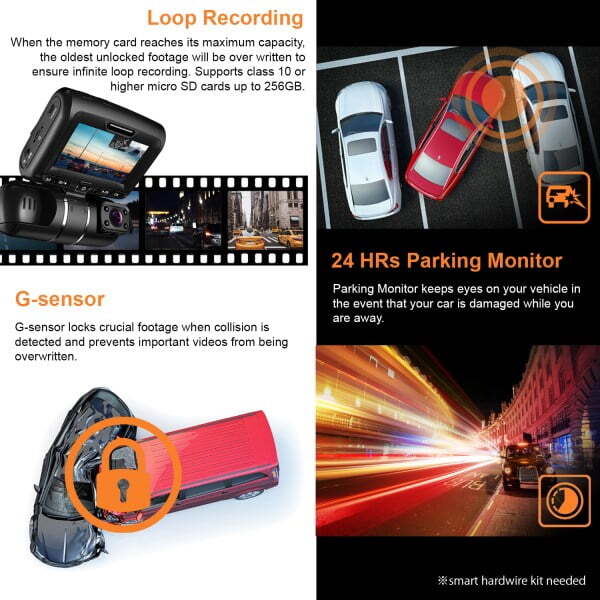 Rexing S1 3‑Channel Dash Cam - Image 6