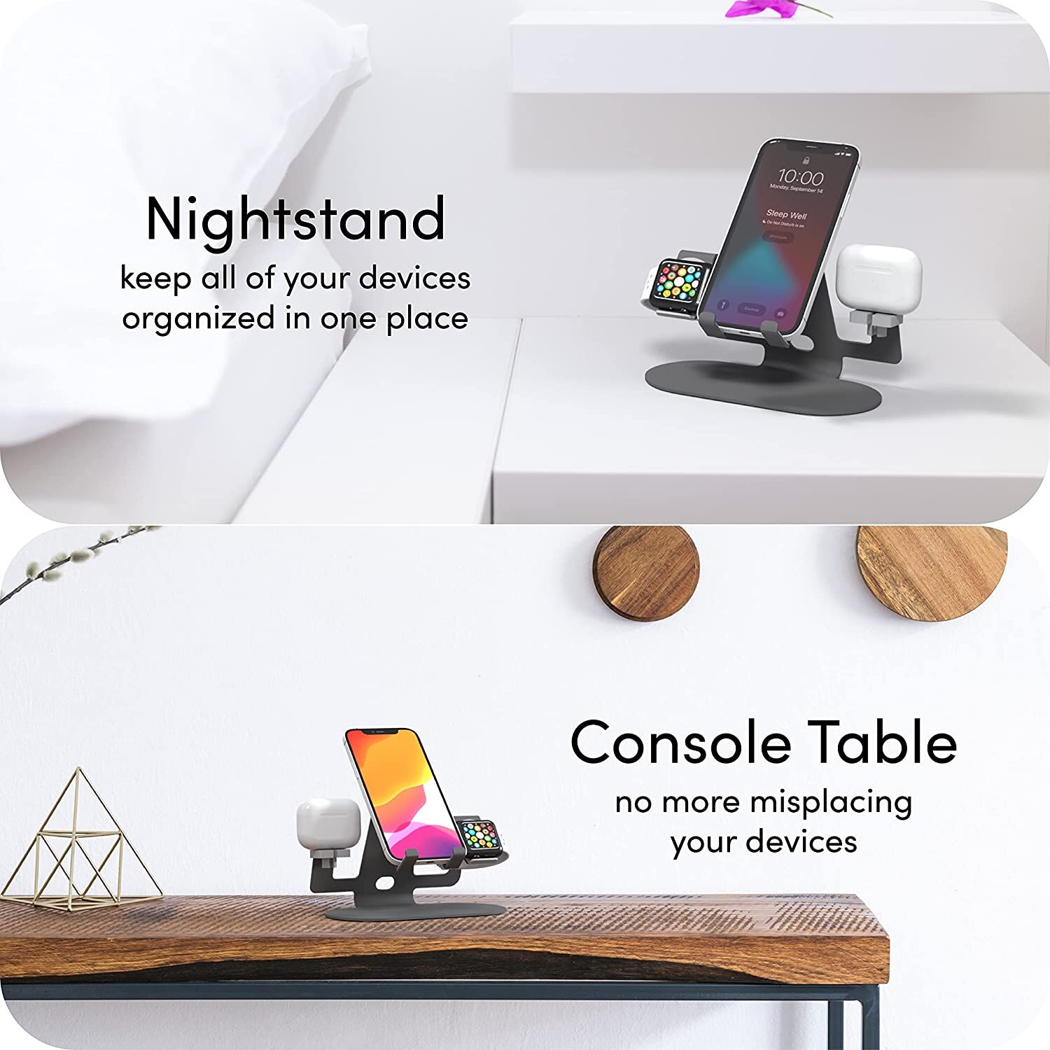 TALK WORKS 3-in-1 Electronics Station - Image 5