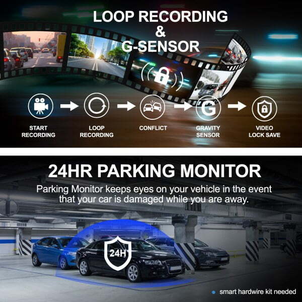 Rexing V1P Max 4K UHD Dual Channel Dash Cam - Image 6