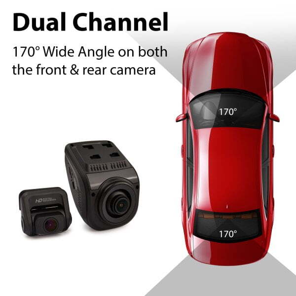 Rexing V1P Pro Dual 1080p Dash Cam with Wi-Fi & GPS - Image 7