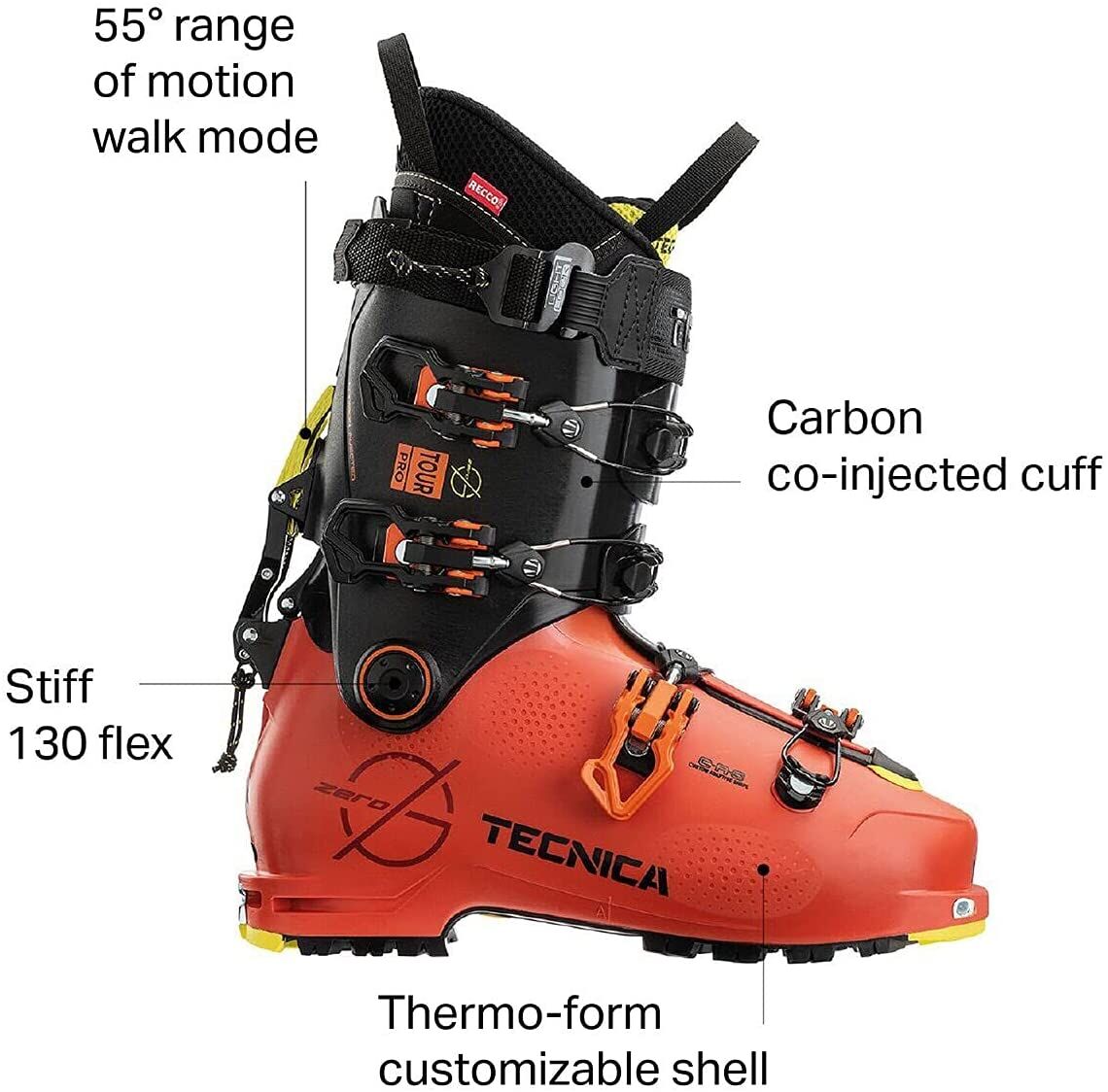 Tecnica Zero G Tour Pro Alpine Touring Boot (2022) - Image 5