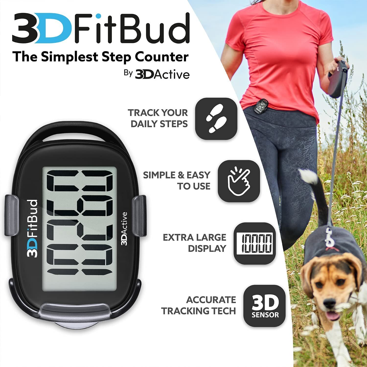 3DFitBud A420S Simple Step Counter - Image 3
