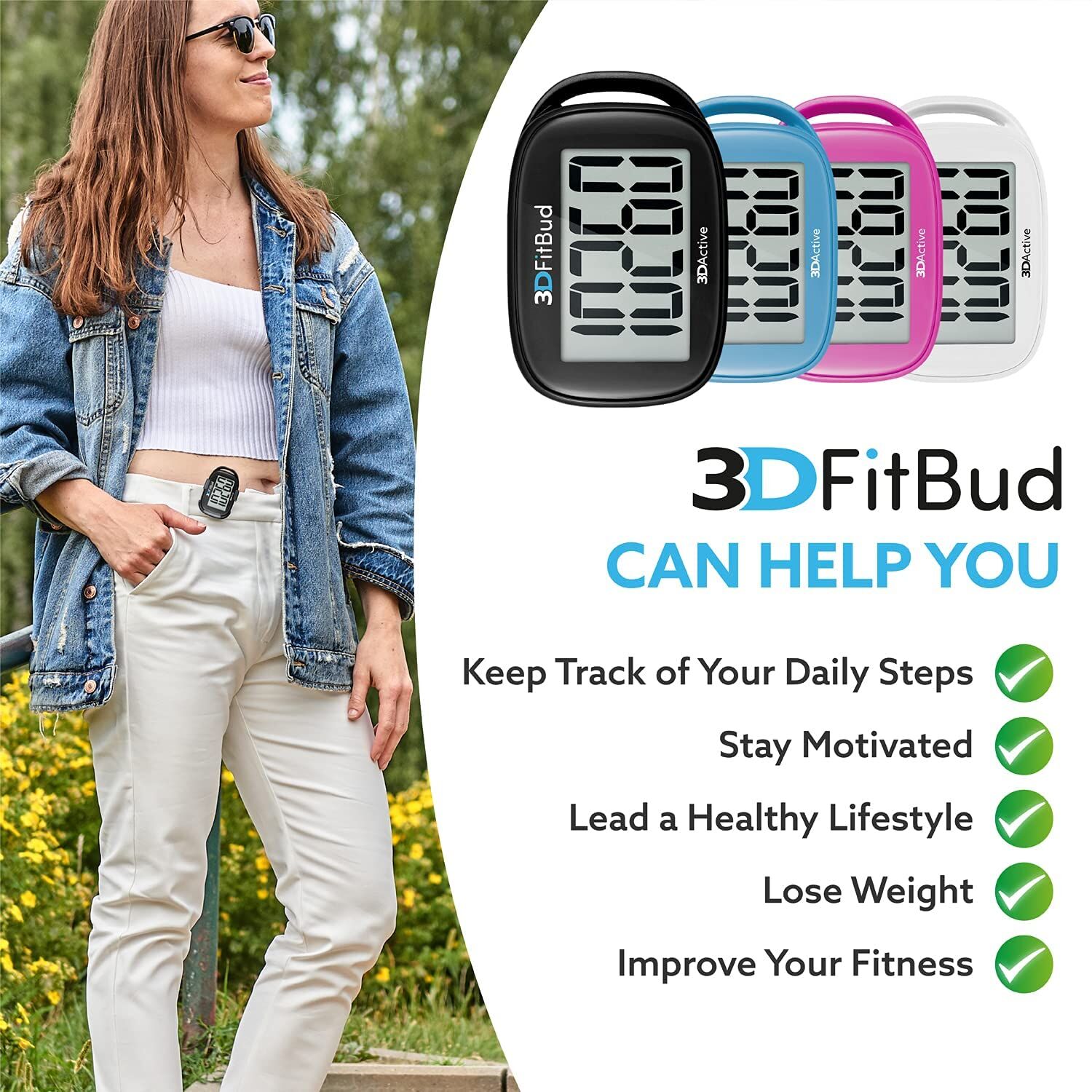 3DFitBud A420S Simple Step Counter - Image 5