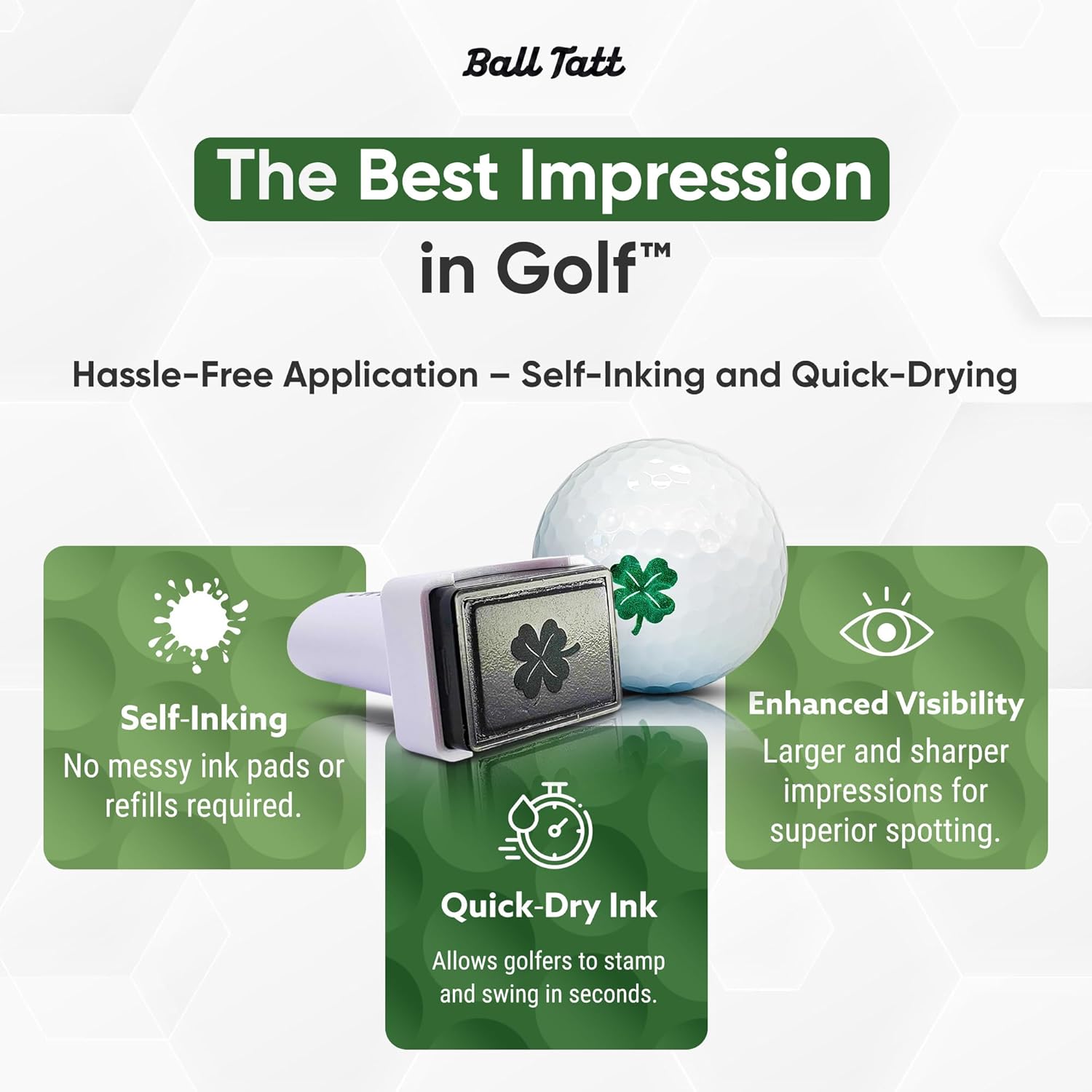 Ball Tatt Self‑Inking Golf Ball Stamp - Image 5