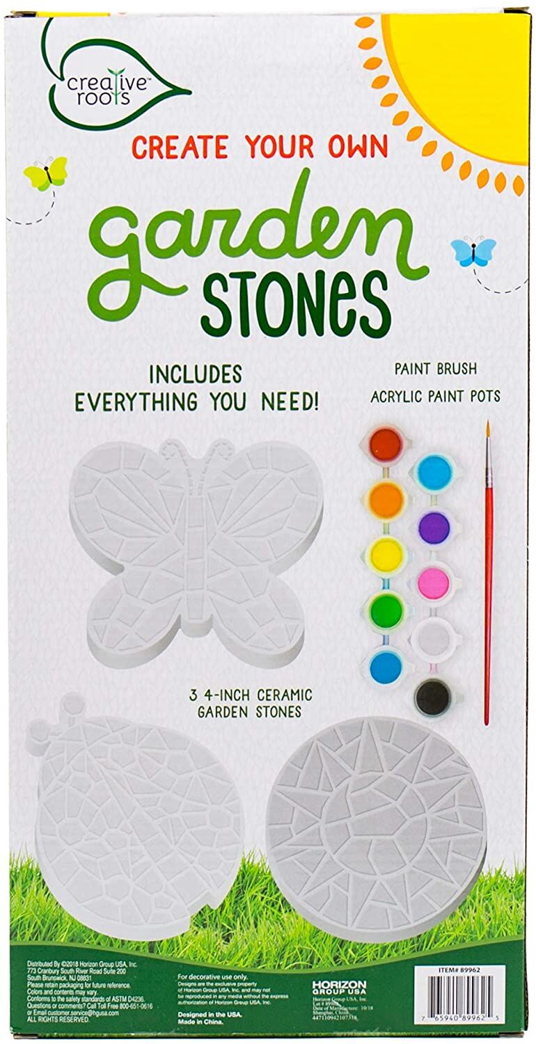 Creative Roots Paint Your Own Stepping Stone Kit - Image 9