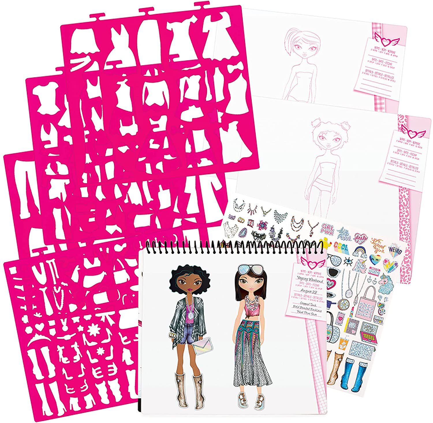 Fashion Angels Fashion Design Sketch Portfolio - Image 4