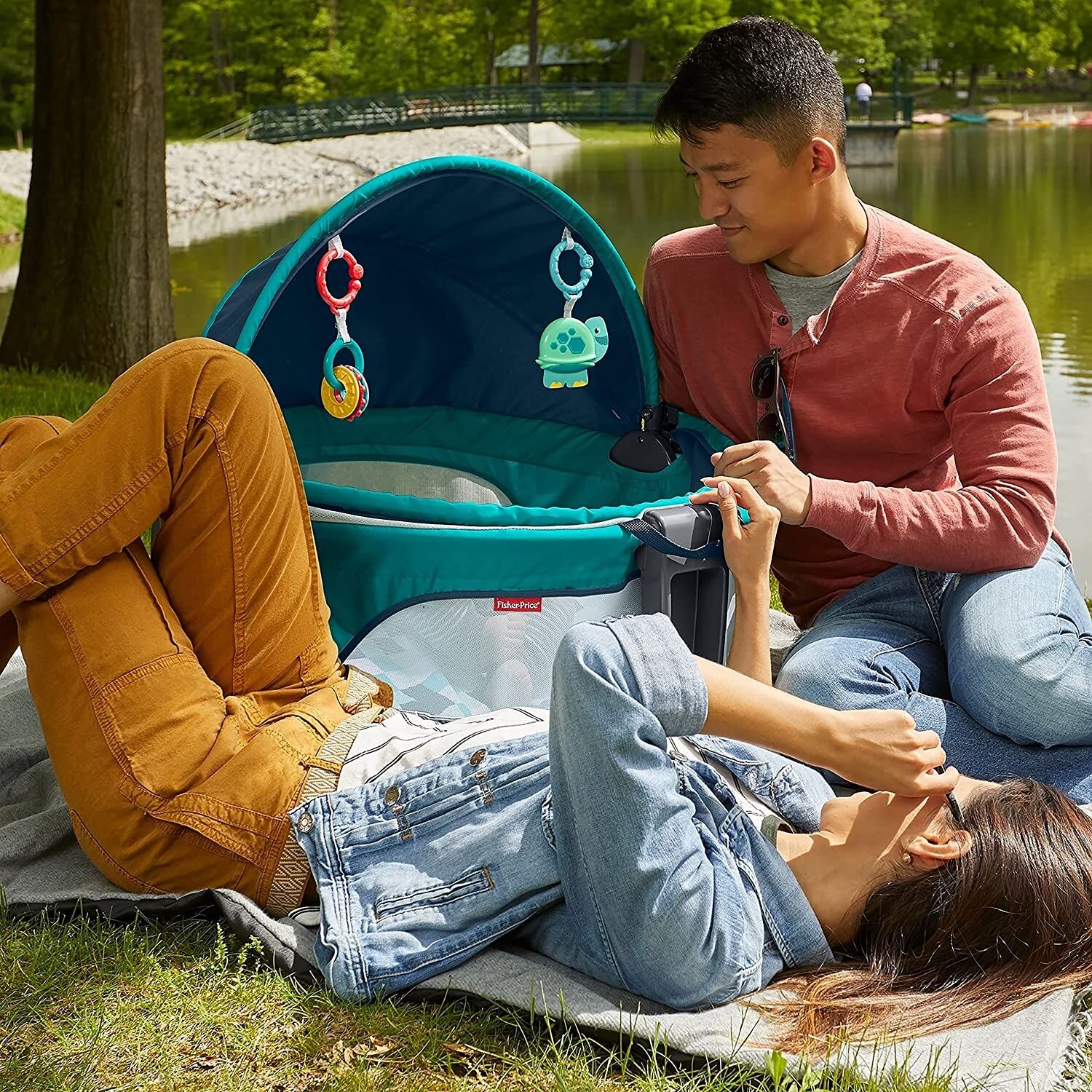 Fisher‑Price On‑the‑Go Baby Dome – Pixel Forest - Image 6