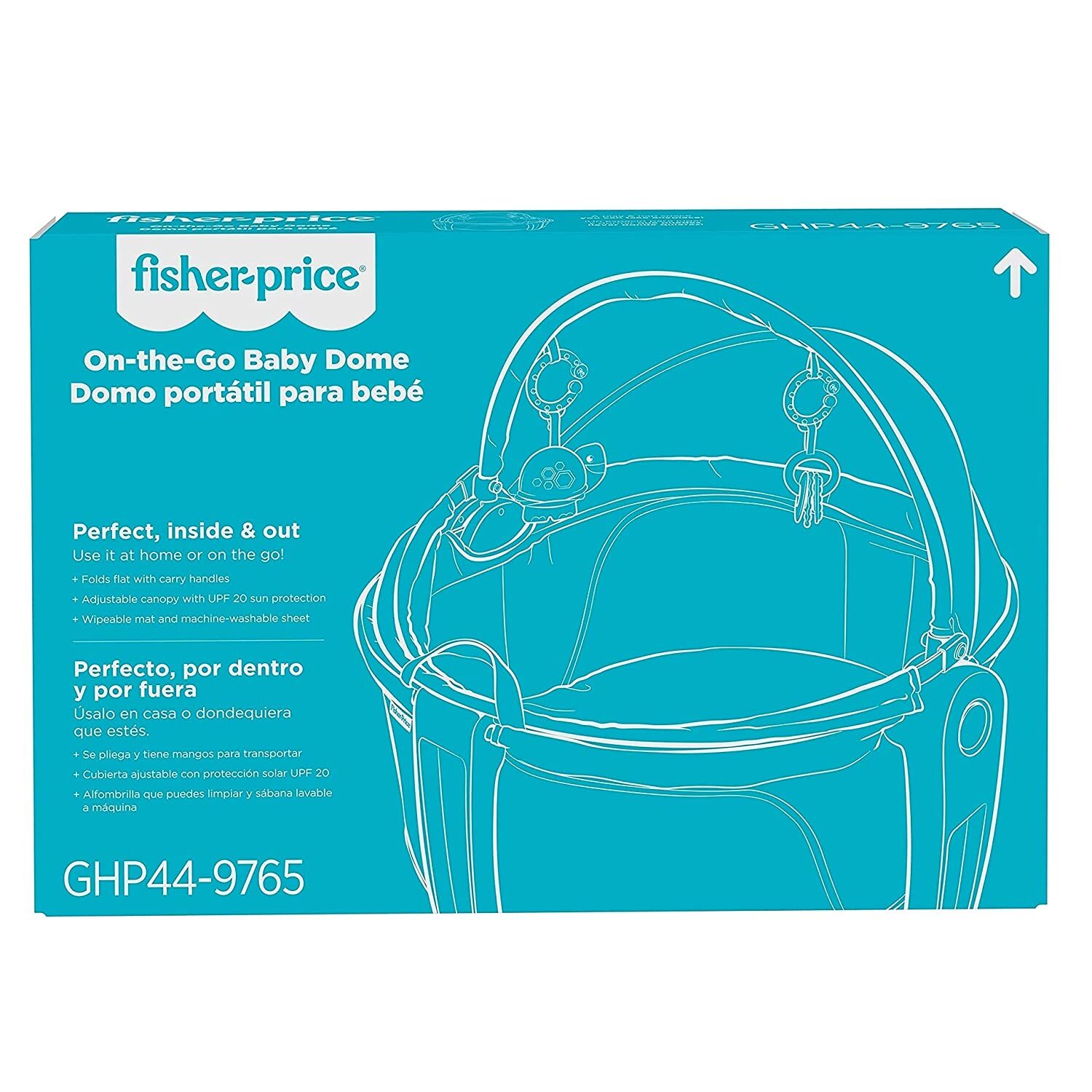 Fisher‑Price On‑the‑Go Baby Dome – Pixel Forest - Image 7