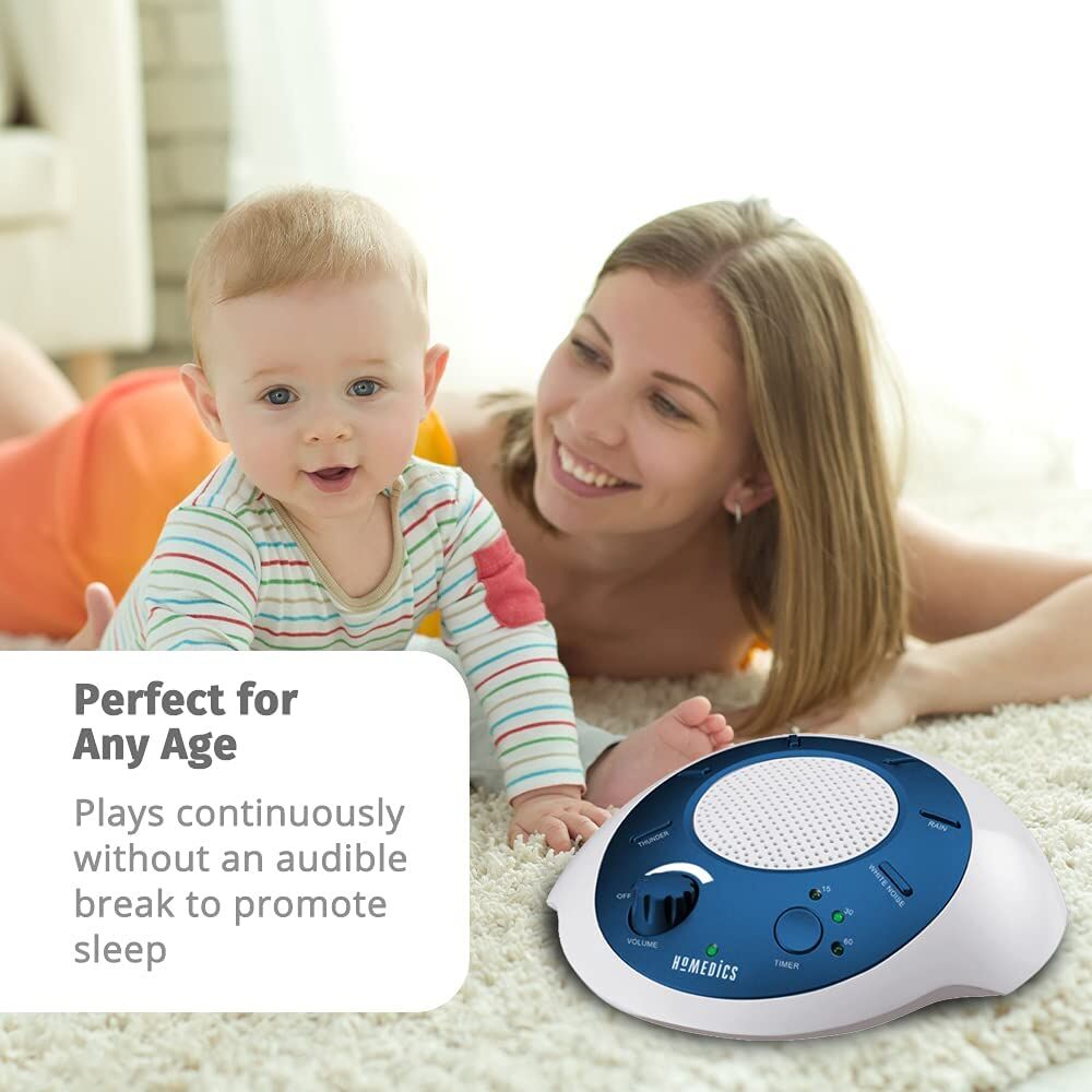 Homedics SoundSleep Travel White Noise Machine - Blue - Image 4