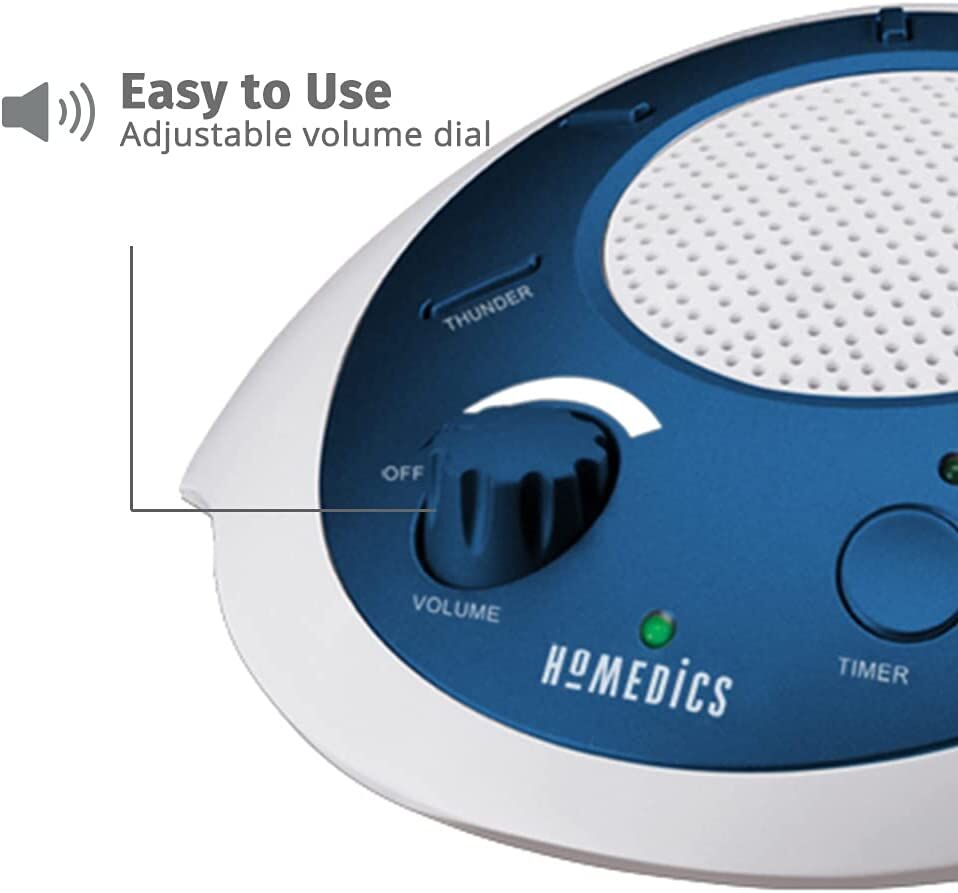 Homedics SoundSleep Travel White Noise Machine - Blue - Image 5