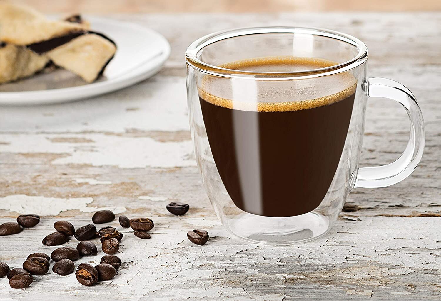 JoyJolt Savor Double‑Wall Espresso Glasses – 5.4 oz Set of 2 - Image 2