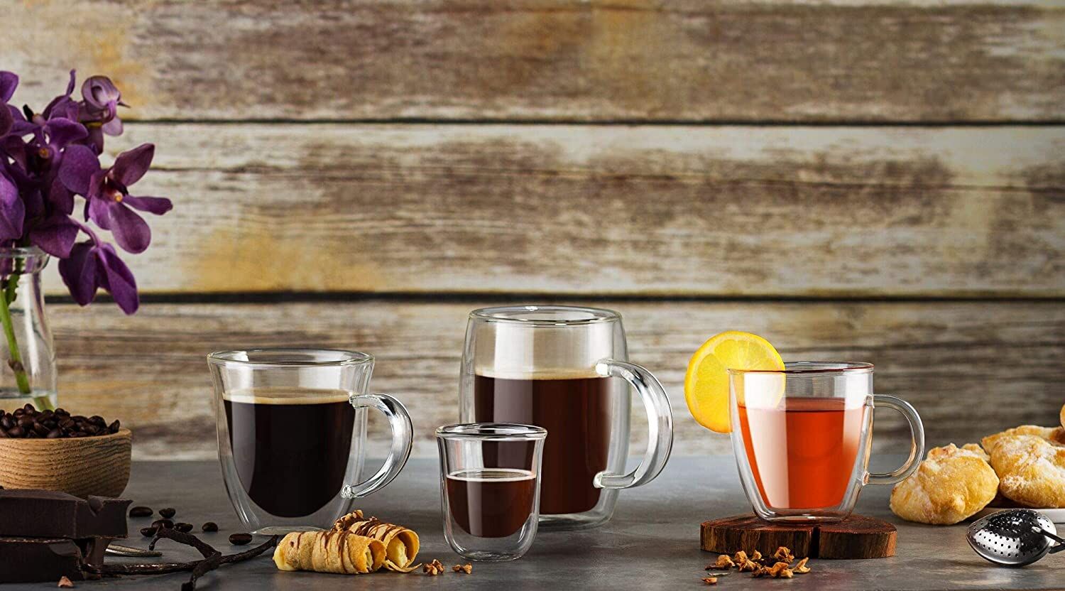 JoyJolt Savor Double‑Wall Espresso Glasses – 5.4 oz Set of 2 - Image 5