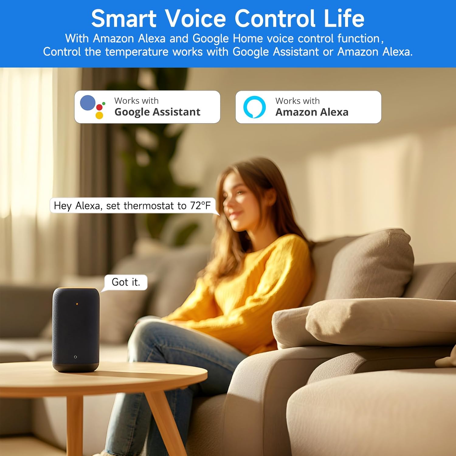 EdgeAnt WiFi Smart Thermostat for Home – Programmable - Image 6