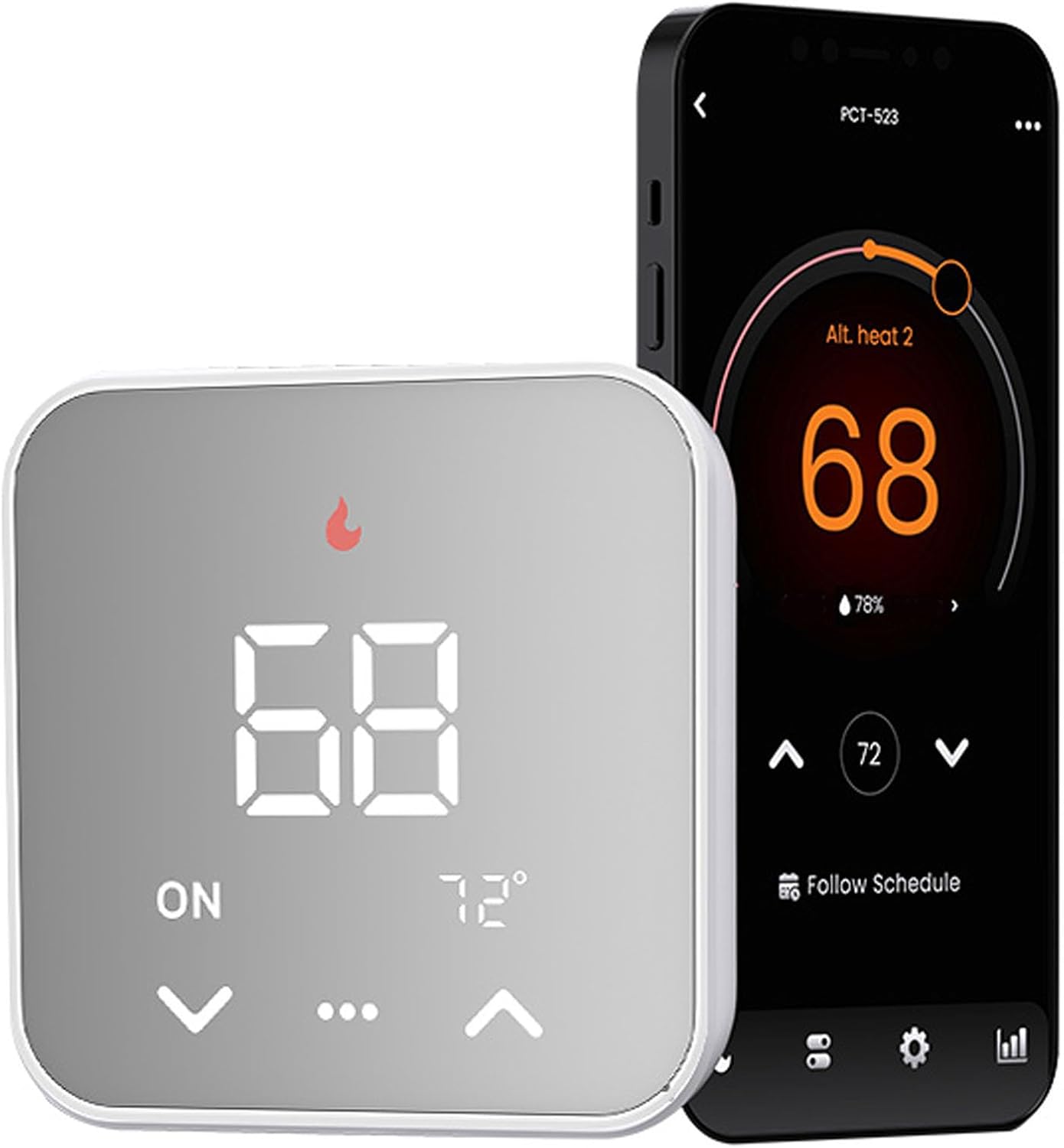 EdgeAnt WiFi Smart Thermostat for Home – Programmable