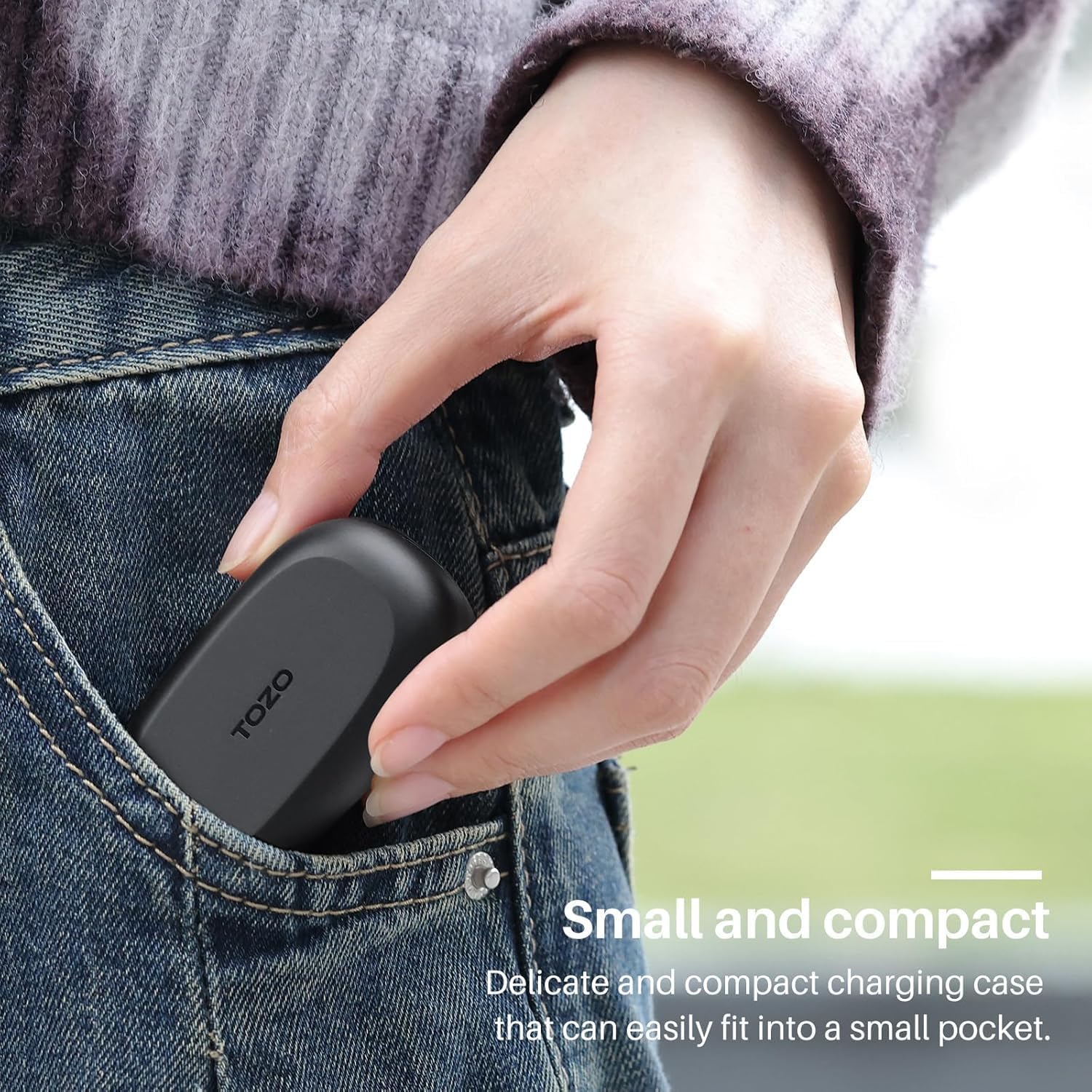 TOZO A1 Wireless Earbuds — Light, Waterproof, App EQ Control - Image 4