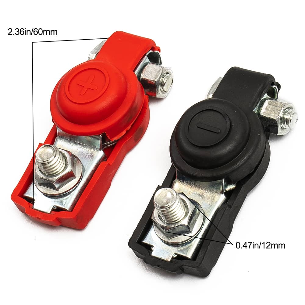 Universal Car Battery Terminal Cable Clamps - Image 6