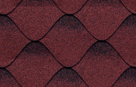 Kerabit S Red Битумная черепица для крыши Kerabit S Red