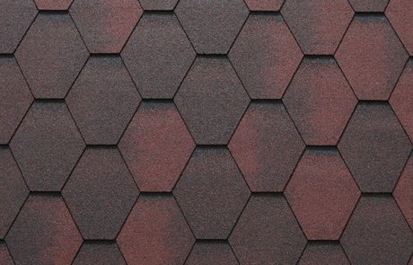 Tegola Premium Mosaik Rosu 2 Tonuri Șindrila bituminoasă Tegola Premium Mosaik Rosu 2 Tonuri