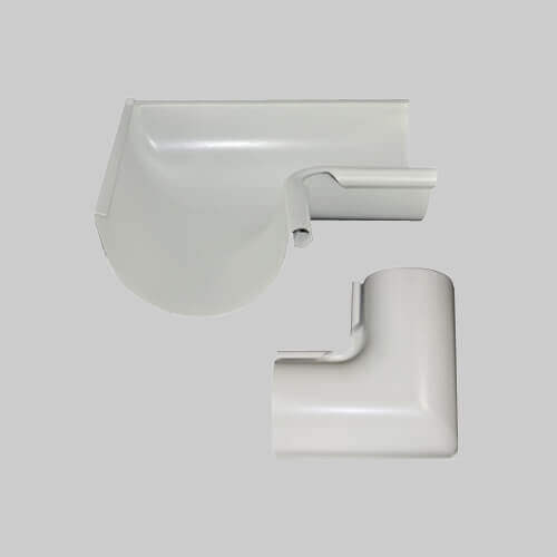 Zambelli racord jgheab alb Accesor pentru sistem de scurgere Zambelli racord jgheab alb