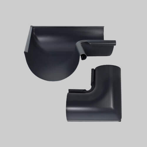 Zambelli coltar jgheab carbune Accesor pentru sistem de scurgere Zambelli coltar jgheab carbune