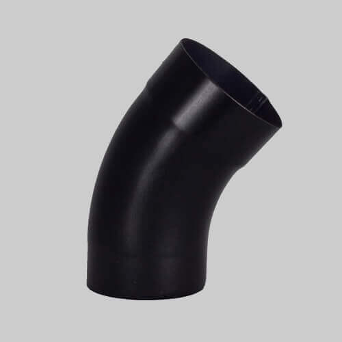 Zambelli cot burlan 40 negru Sistem de scurgere Zambelli cot burlan 40 negru