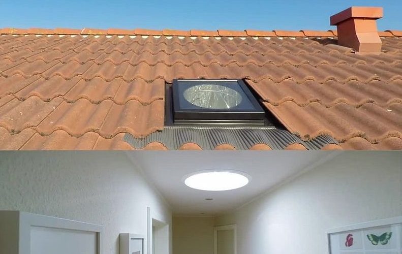 Tunel solar TWF pentru acoperiș