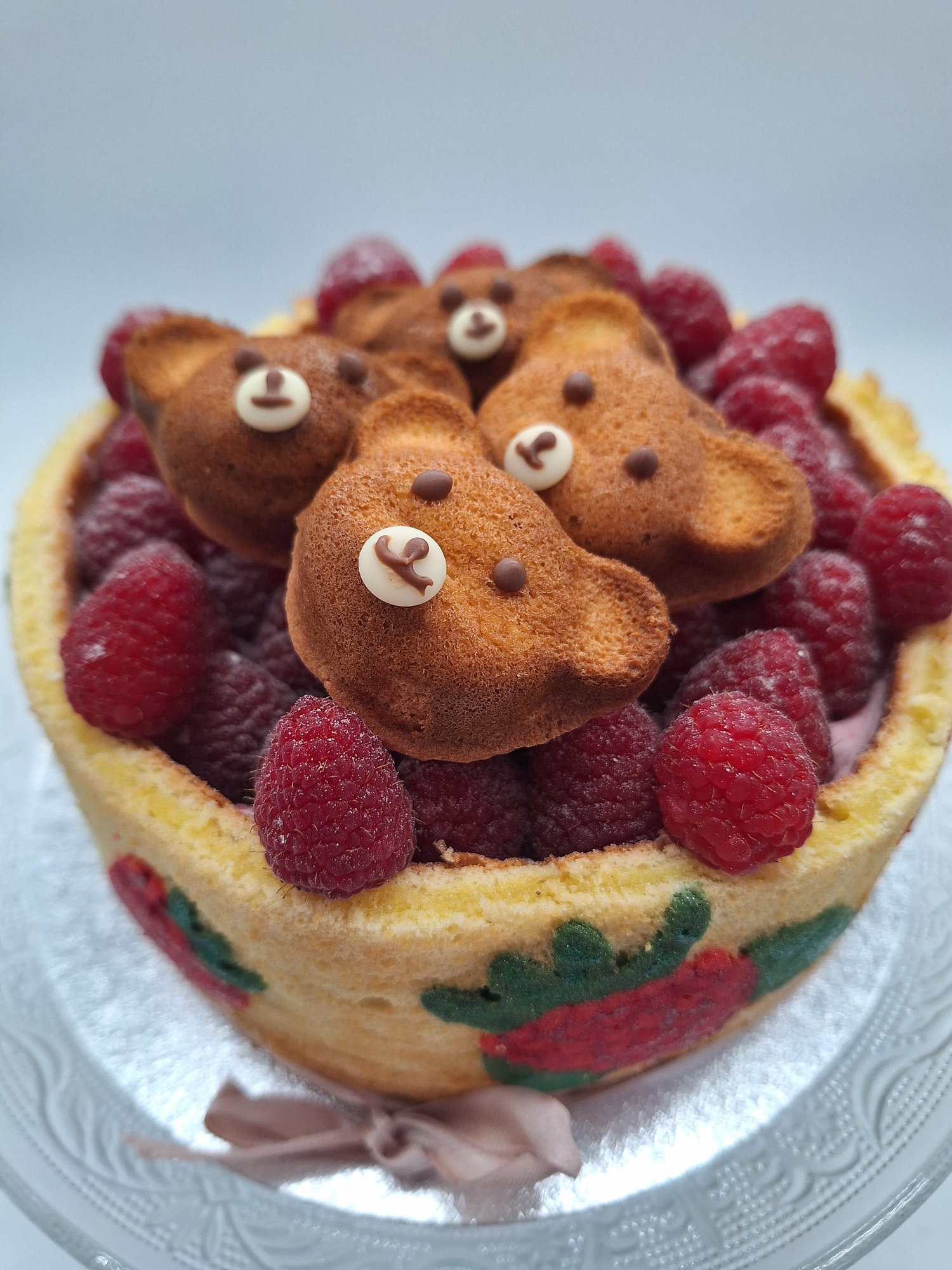 Fruittaart met frambozen - Afbeelding 3