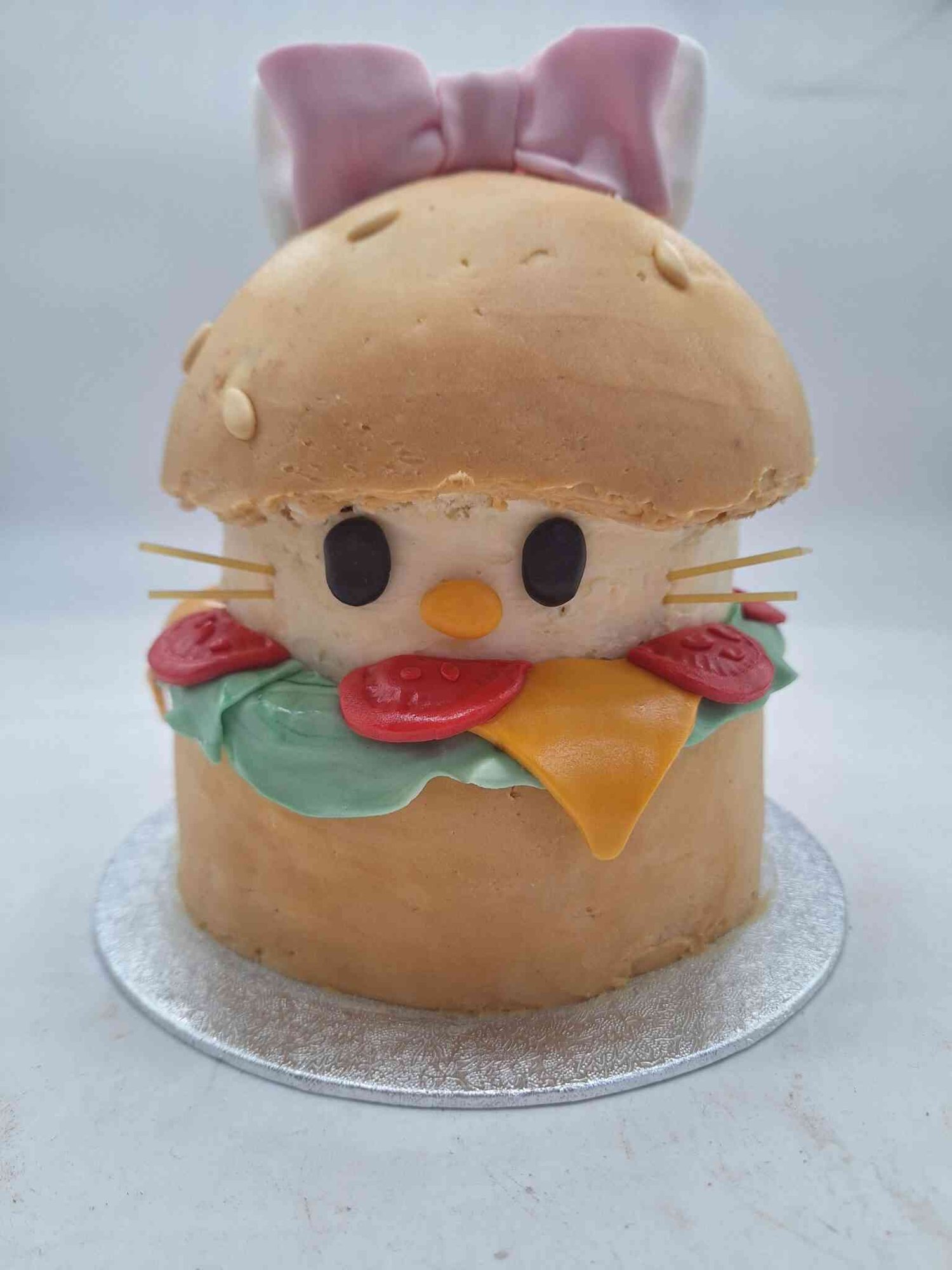 Hamburger kitty