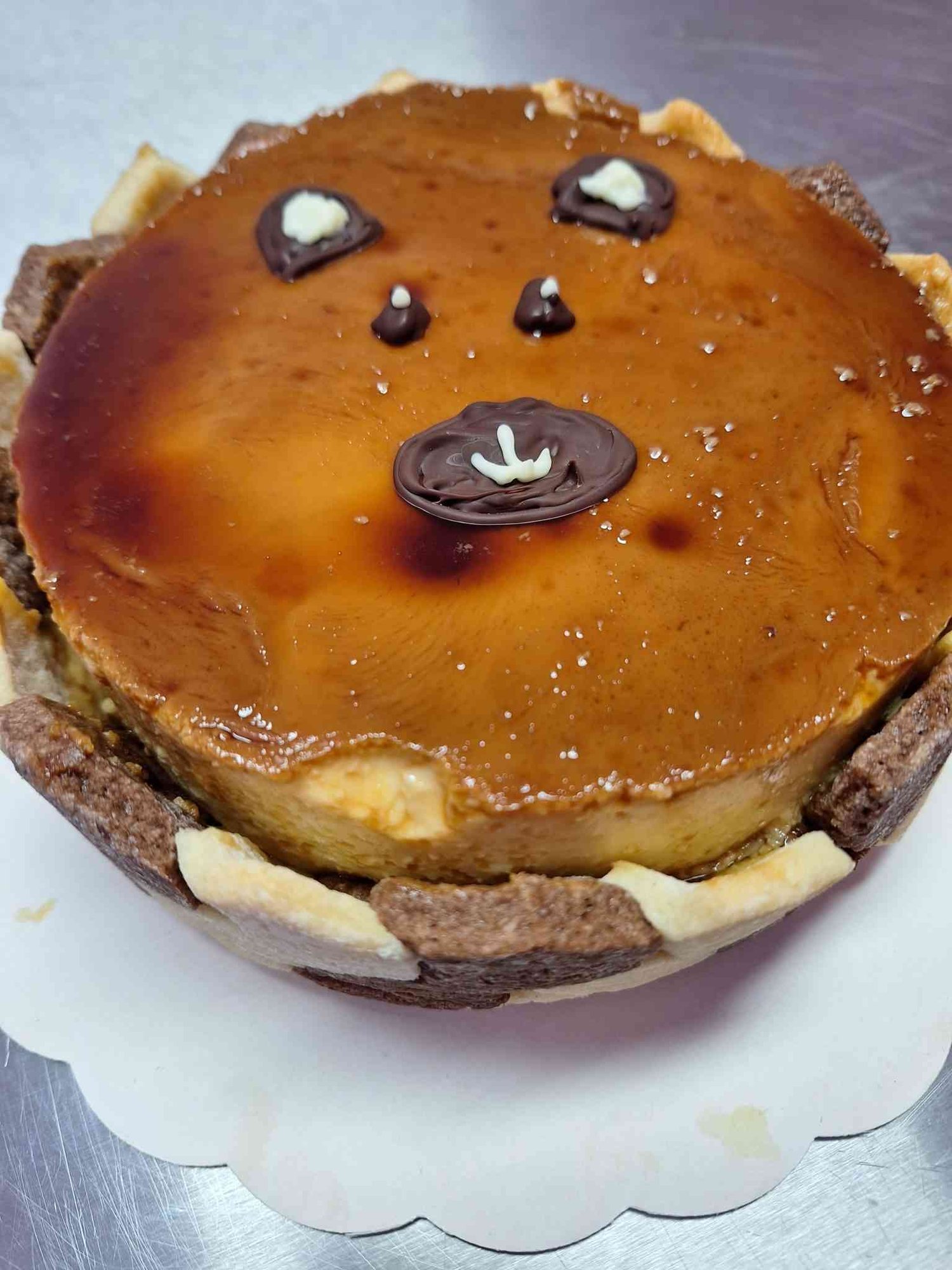 Flanpudding taart - Afbeelding 2