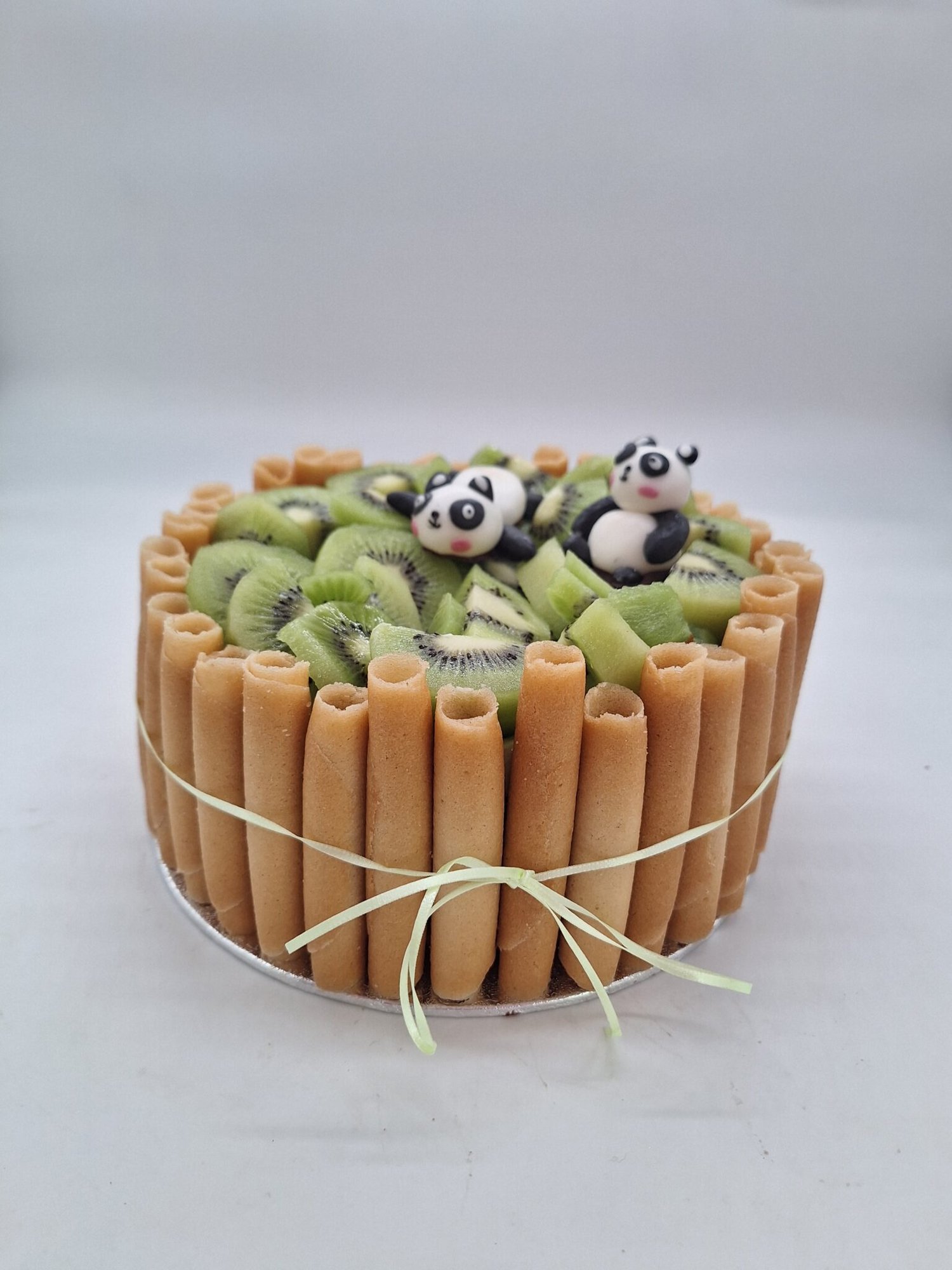 Fruittaart met kiwi