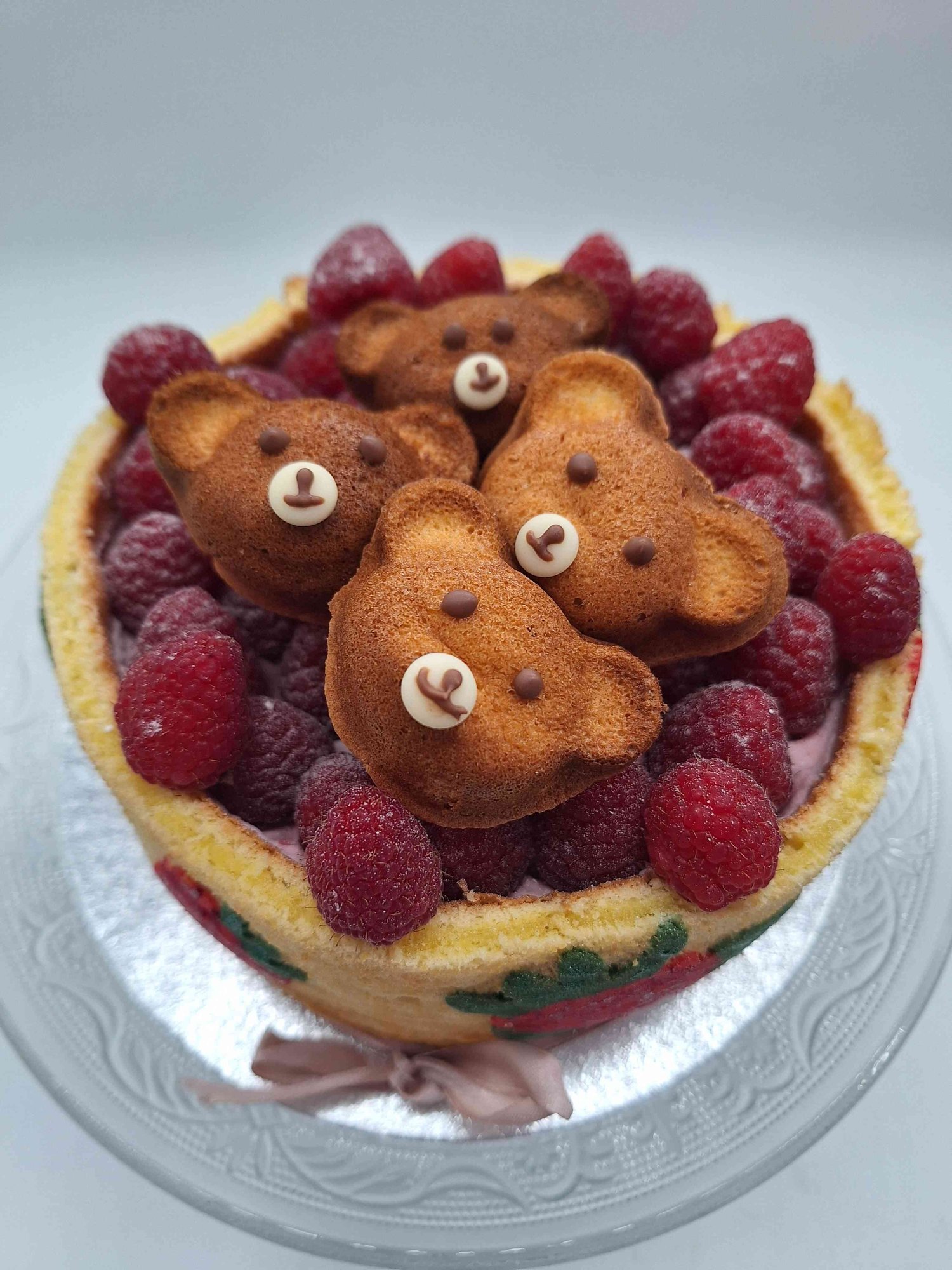 Fruittaart met frambozen - Afbeelding 2