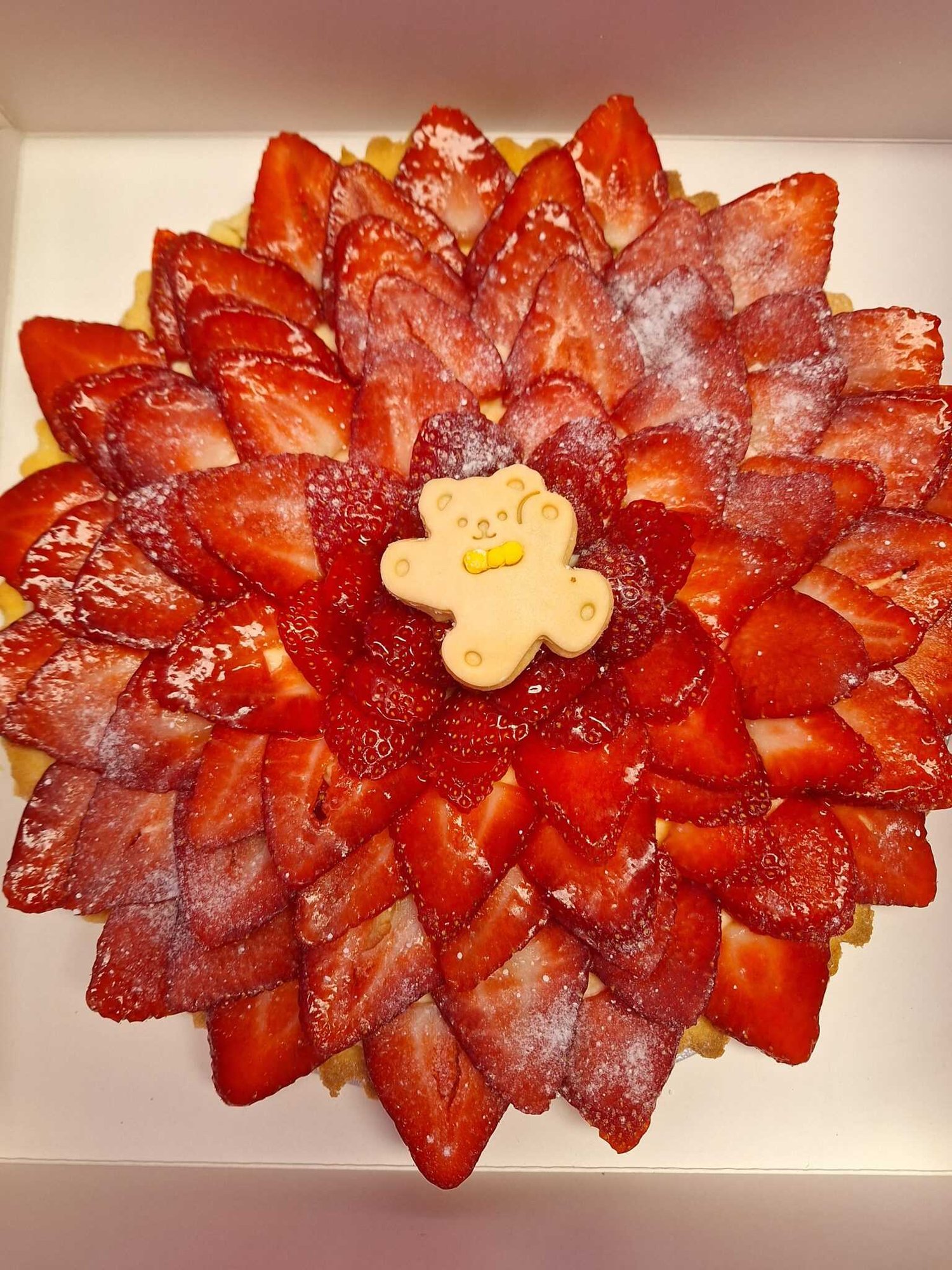 Fruittaart met vanillepudding - Afbeelding 4