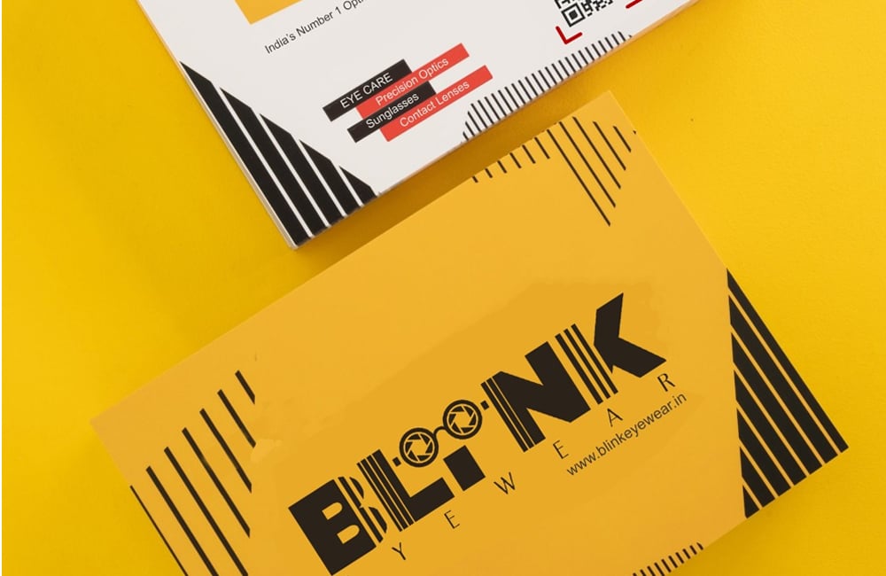 Blink Eyewear Branding by Ai Surge